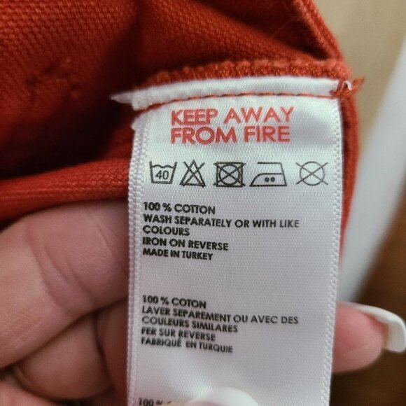 Bdg Urban Outfitters Orange Denim Skirt - Picture 11 of 12